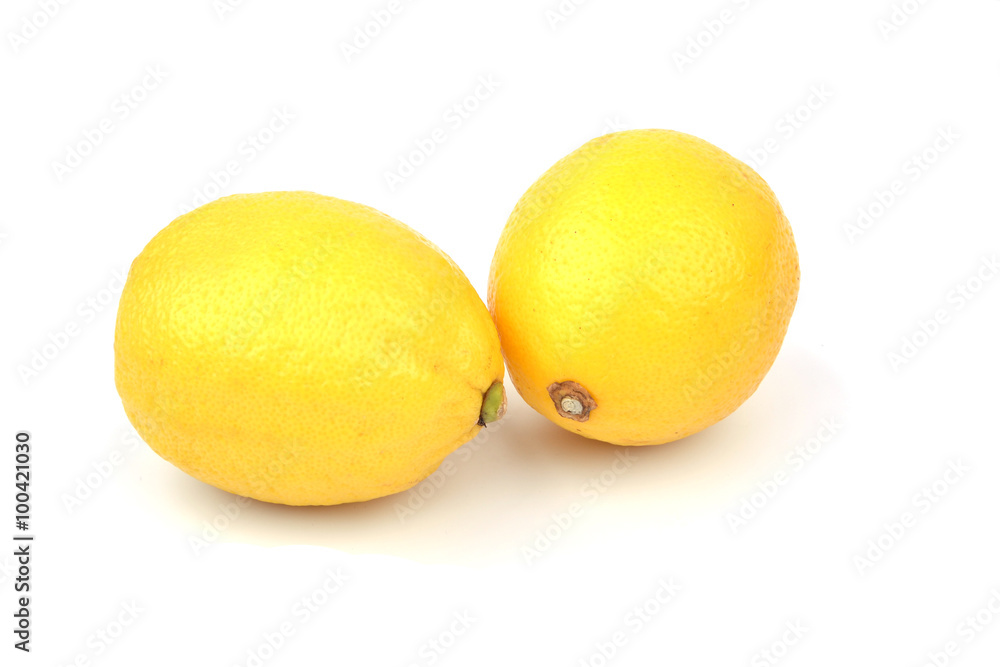 Lemon isolated on a white background. Lemon isolated on a white background.