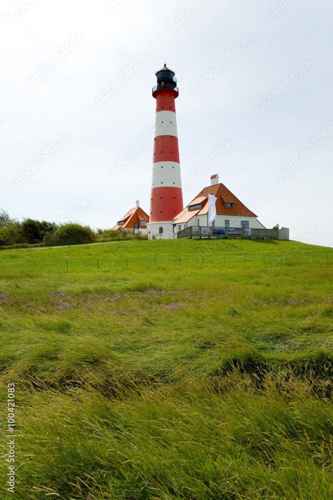 Westerhever Leuchtturm - Nordsee Westerhever Leuchtturm - Nordsee