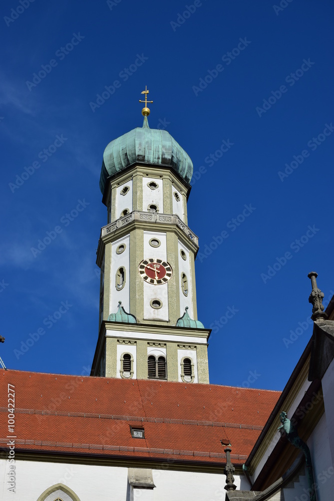 View in the city of Augsburg, Bavaria, Germany View in the city of Augsburg, Bavaria, Germany