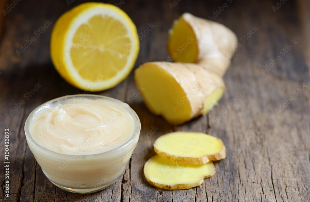 honey, lemon and ginger