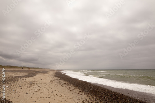 Long Endless Stretches of Beach. The west coast of Denmark feels like one long endless stretch of coastline and beach along the North Sea. 