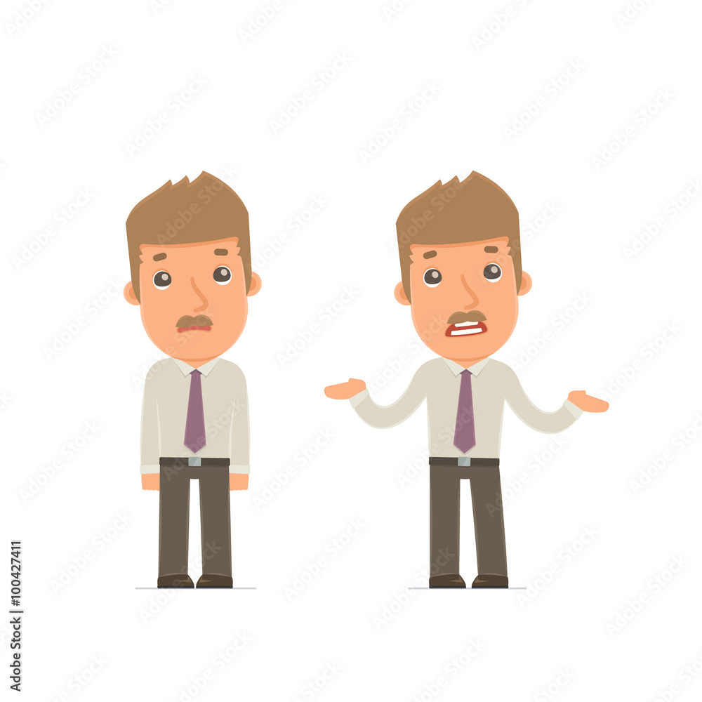 Сonfused Character Broker in ignorance and does not know what Сonfused Character Broker in ignorance and does not know what