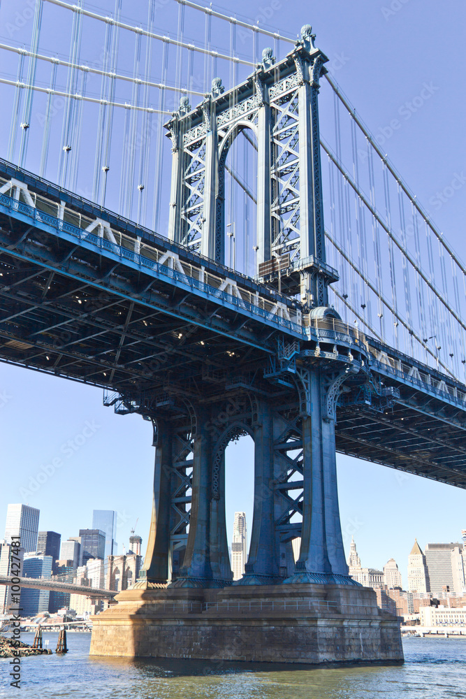 Fototapeta premium Manhattan Bridge at New York