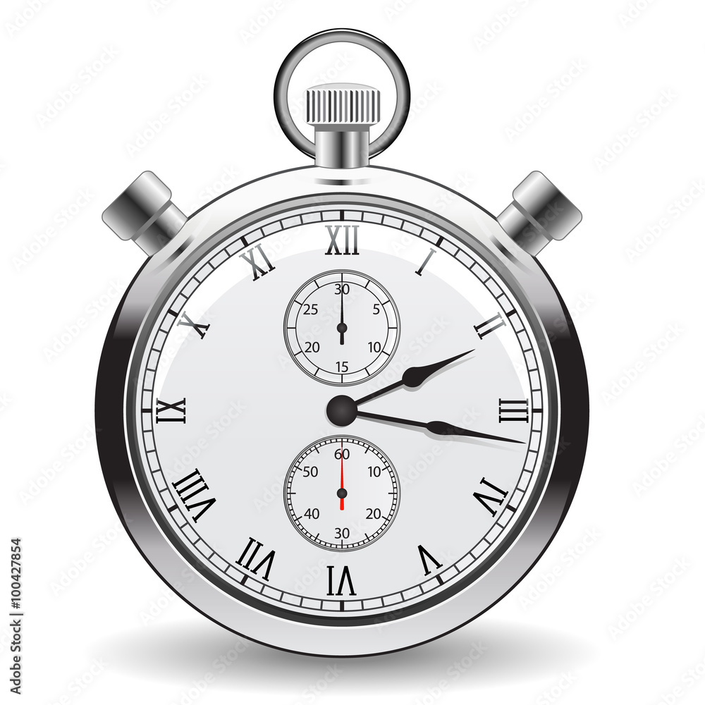 Stopwatch - clock and time concept Stopwatch - clock and time concept