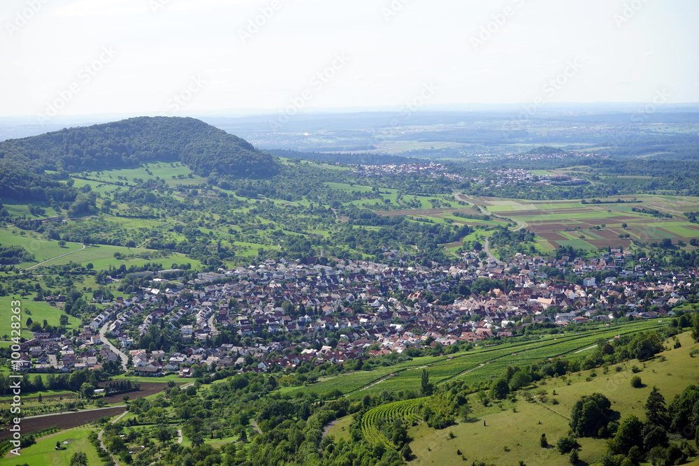 Fototapeta premium Neuffen town