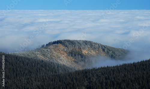 Fotografie Czech mountains II., inversion