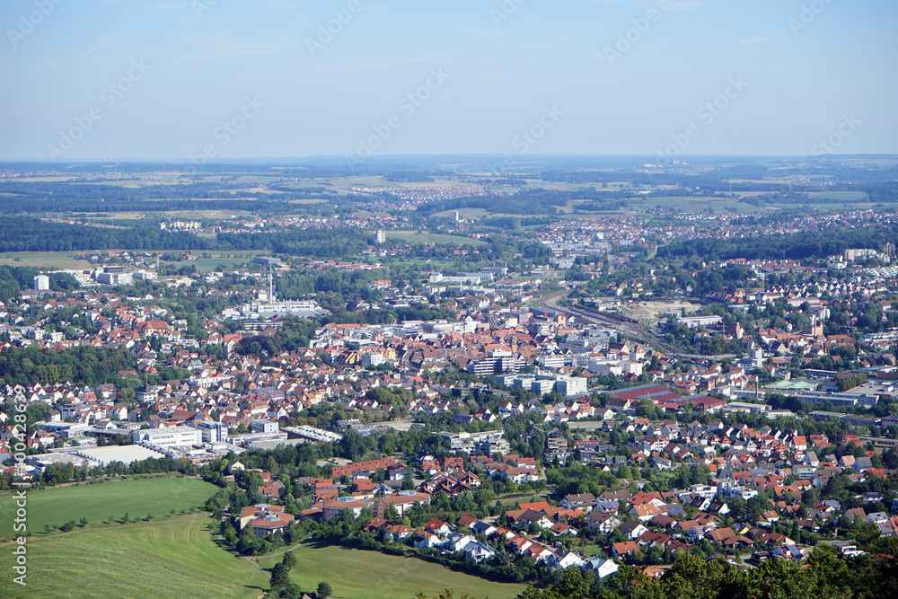 Aalen town