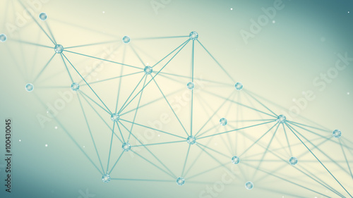 futuristic techno shape polygon background
