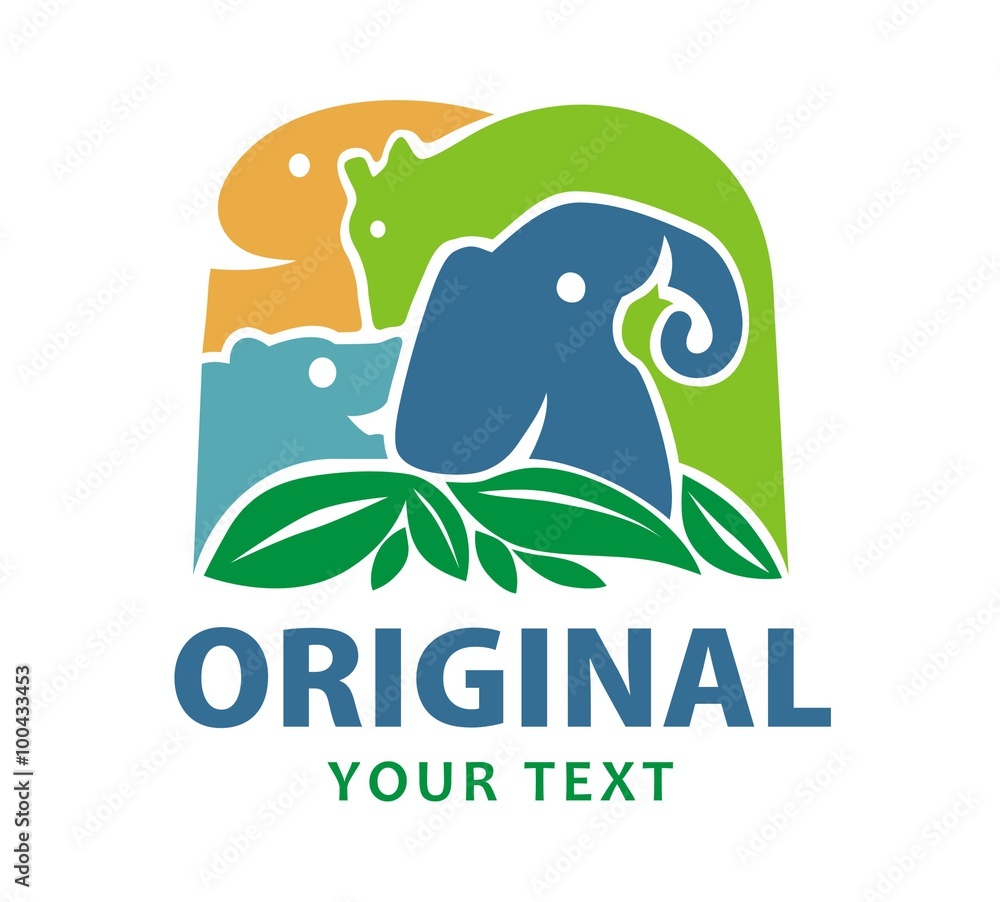 Obraz premium animal zoo abstract