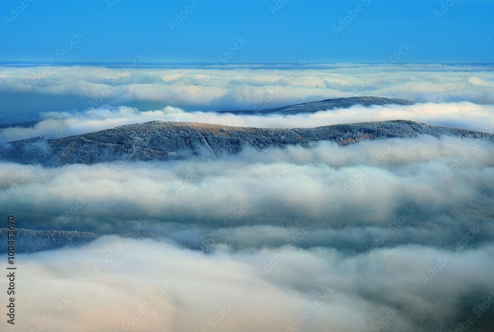 Czech mountains VI., inversion