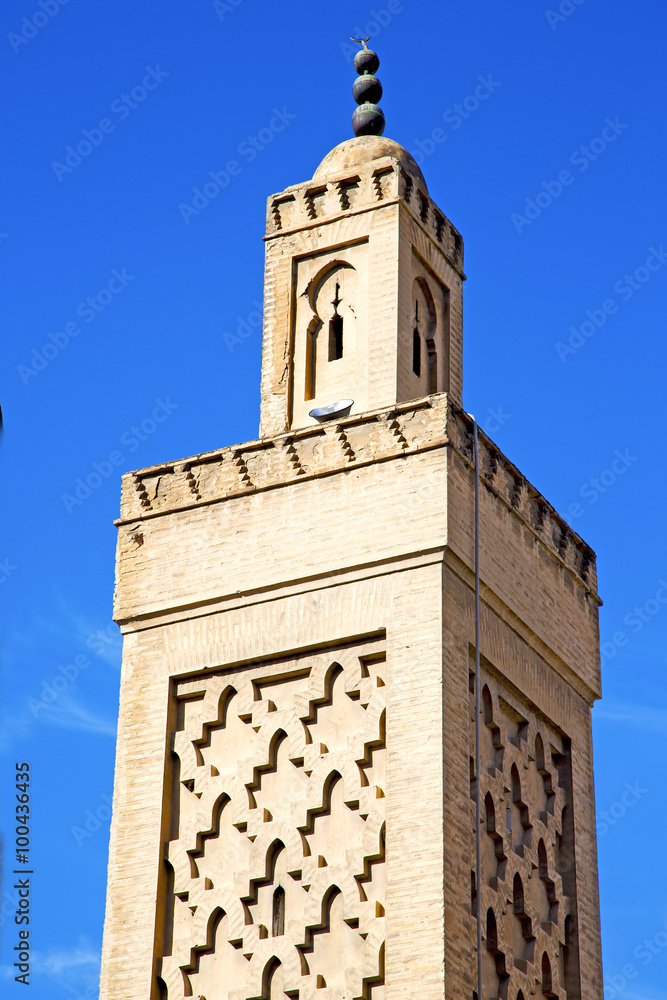 the history in maroc africa  minaret