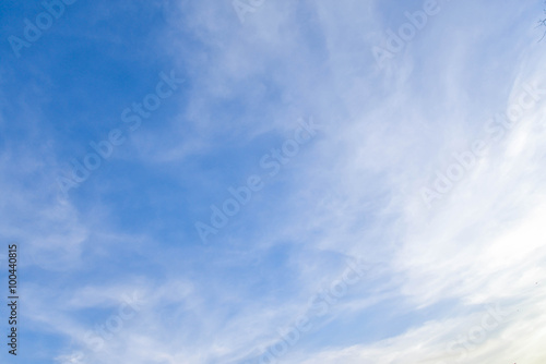 Fototapeta Naklejka Na Ścianę i Meble -  Clear of blue sky with white clouds