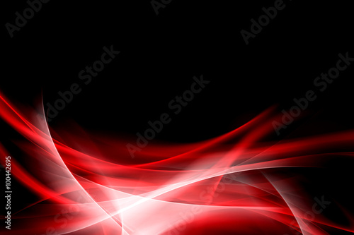 Awesome Abstract Red Wave Design