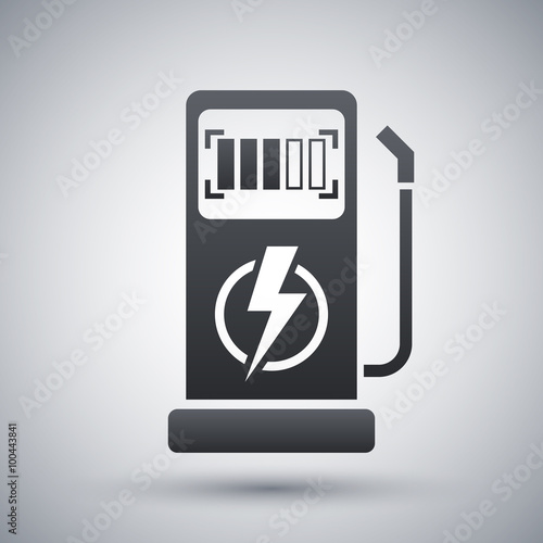 Vector gas station icon