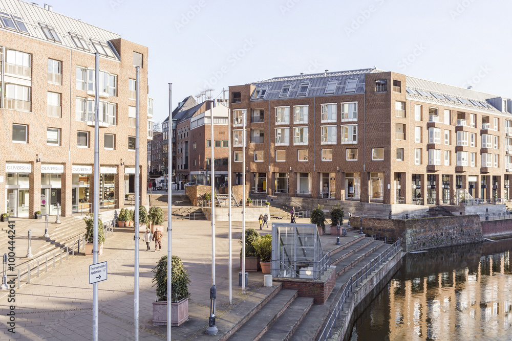 Obraz premium Alter Hafen Düsseldorf