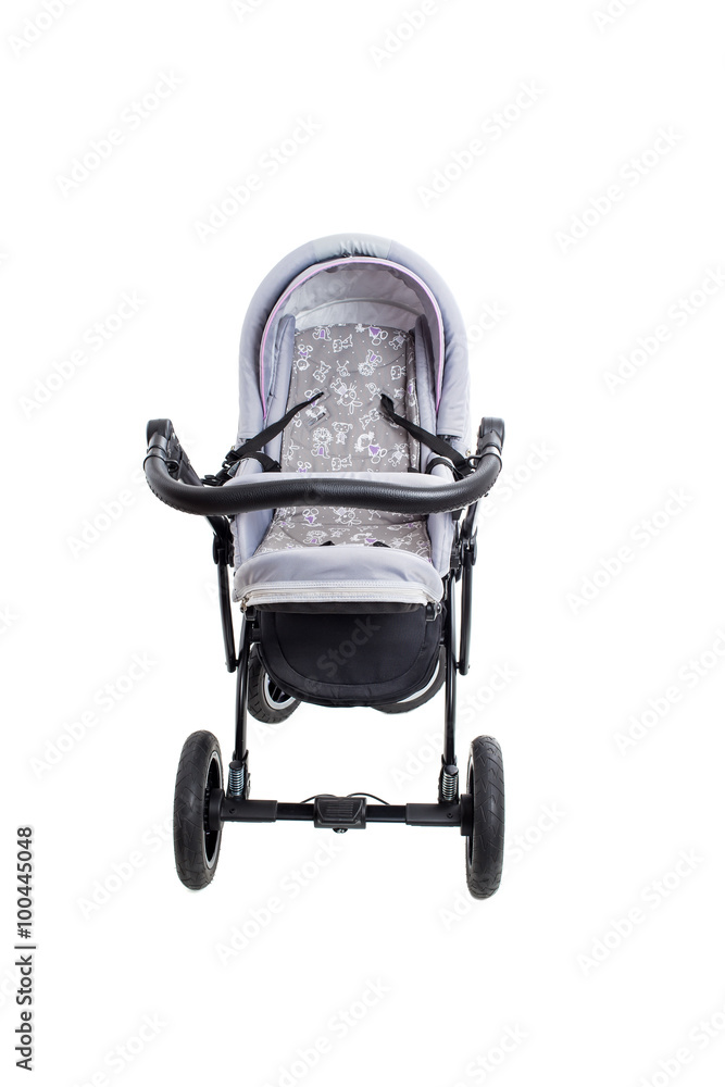 New gray modern pram. New gray modern pram.