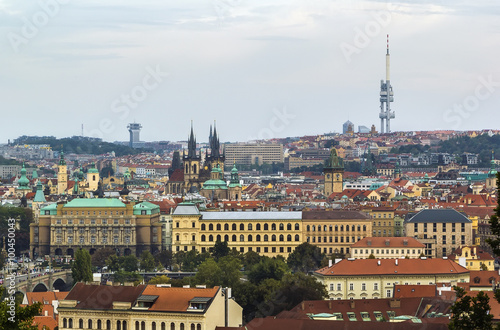 view of Prague, Czech republic