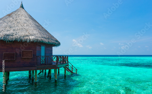 Fototapeta Naklejka Na Ścianę i Meble -  Maldives. Island in the ocean