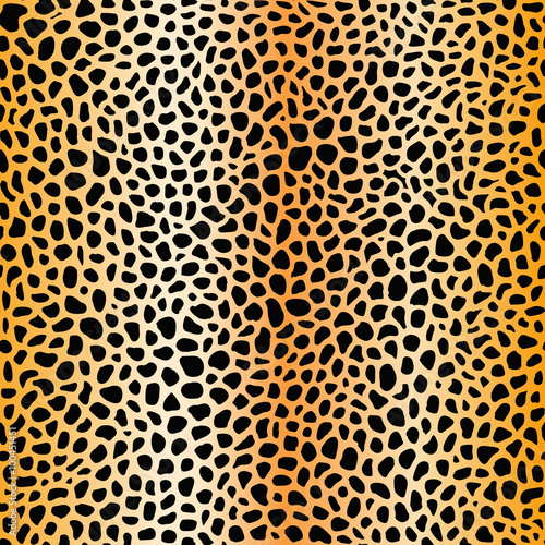 fur spots seamless pattern, gold mesh