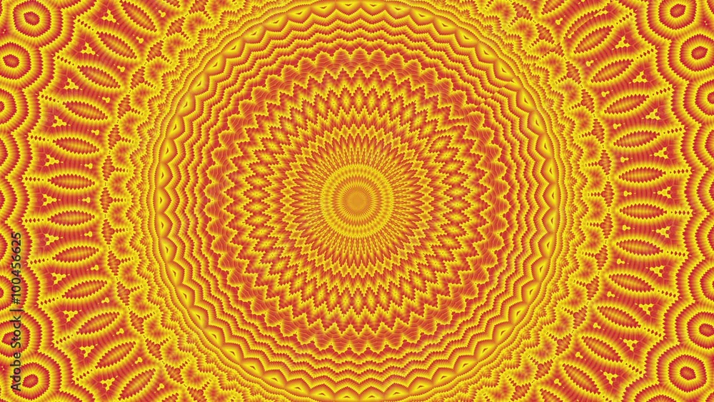 Abstract red-yellow background radial changing Looped video Abstract red-yellow background radial changing Looped video