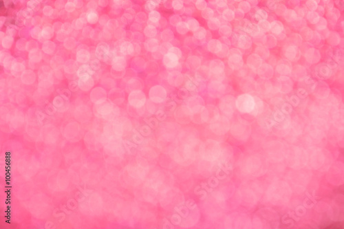 Pink festive glitter light abstract blur background