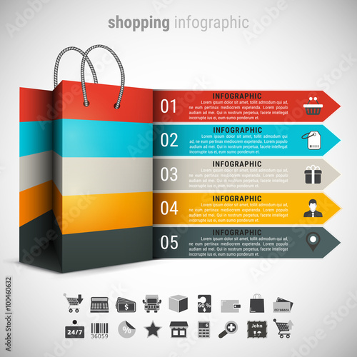 Shopping Infographic