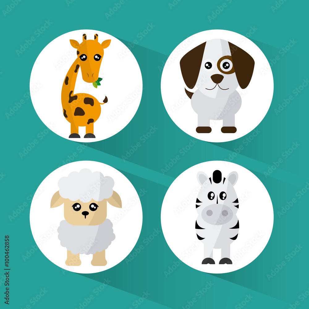 Animal cartoon design Animal cartoon design