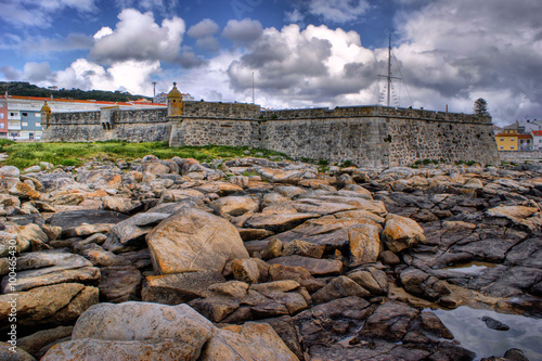 Lagarteira fortress in Vila Praia de Ancora, Portugal photo