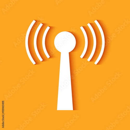 Logo antenne wifi.