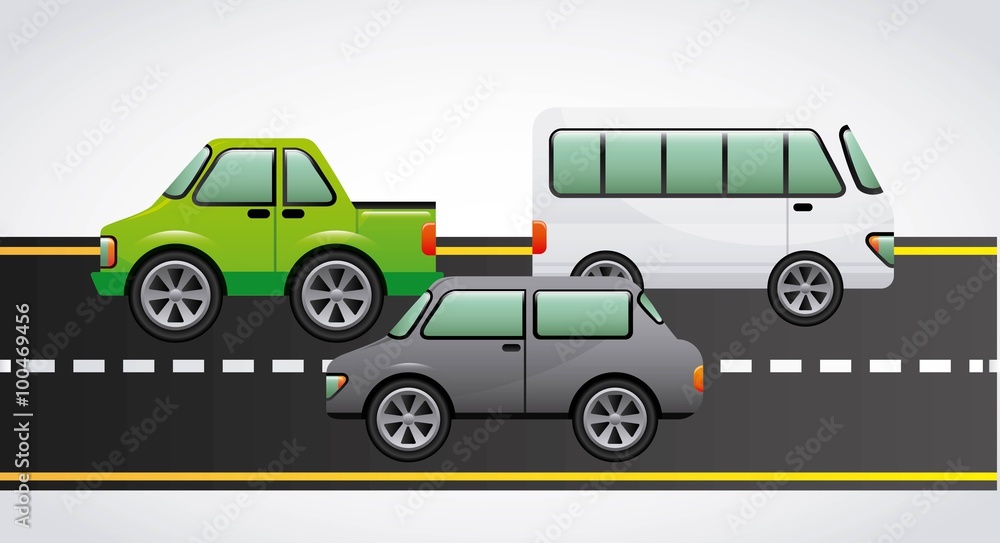 Obraz premium road concept design 