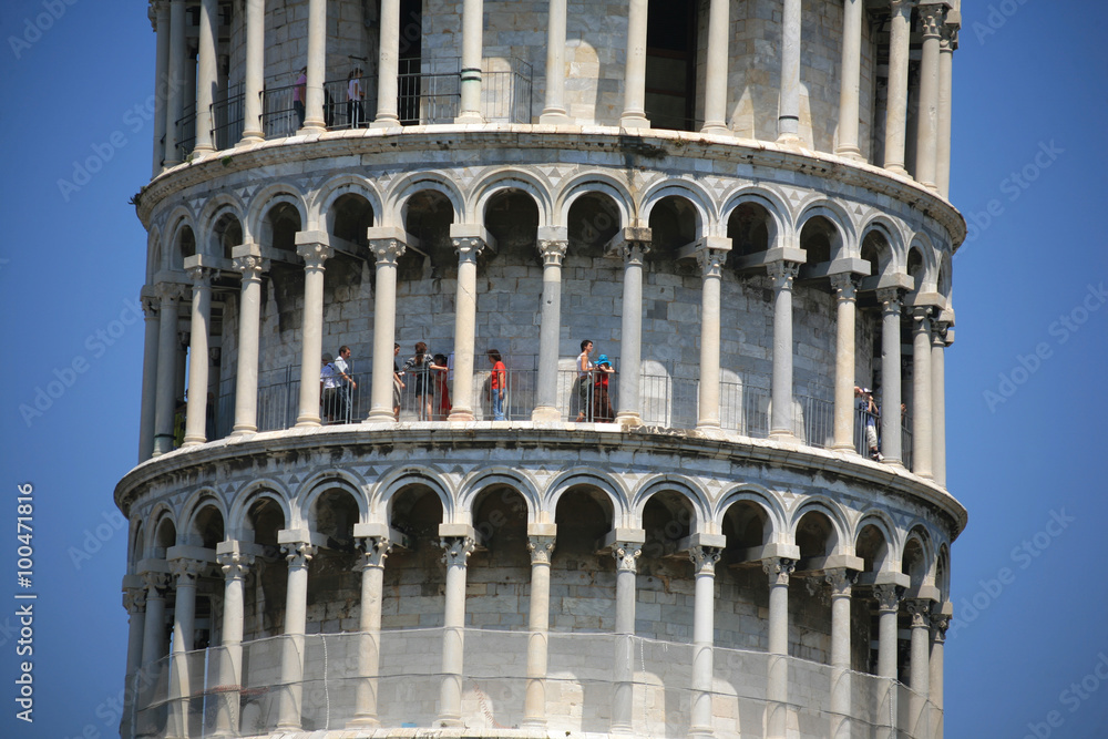 Toscana,Pisa,la Torre Pendente.