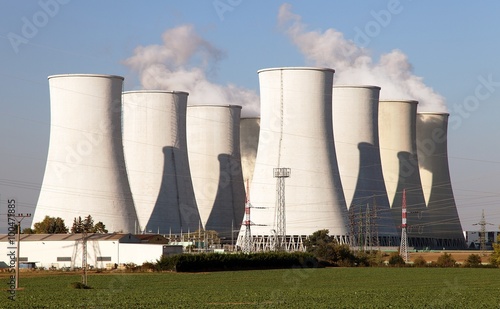 Nuclear power plant Jaslovske Bohunice - Slovakia photo