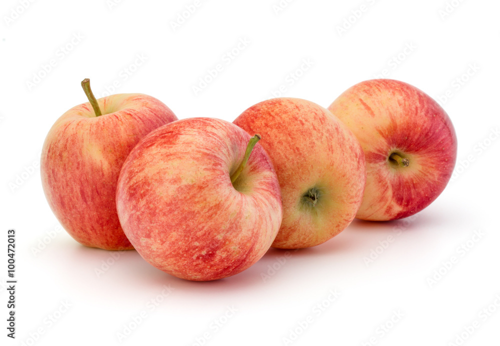 Red apple isolated on white background cutout Red apple isolated on white background cutout