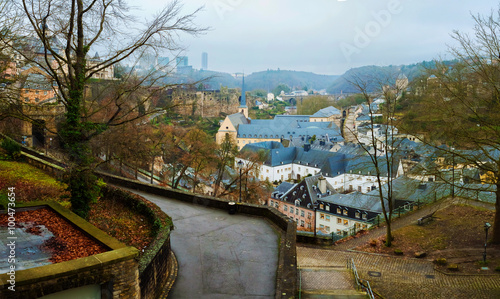 Luxembourg. Benelux. The European Union. Europe. Panorama.