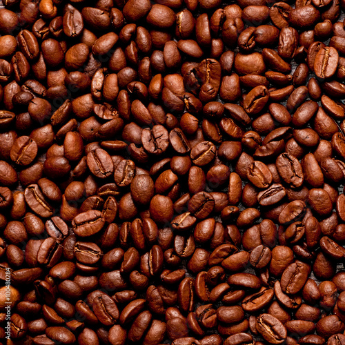 coffee beans background © Nataliya Dvukhimenna