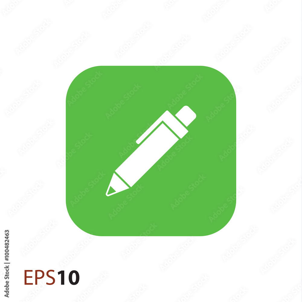 Pen vector icon for web and mobile Pen vector icon for web and mobile