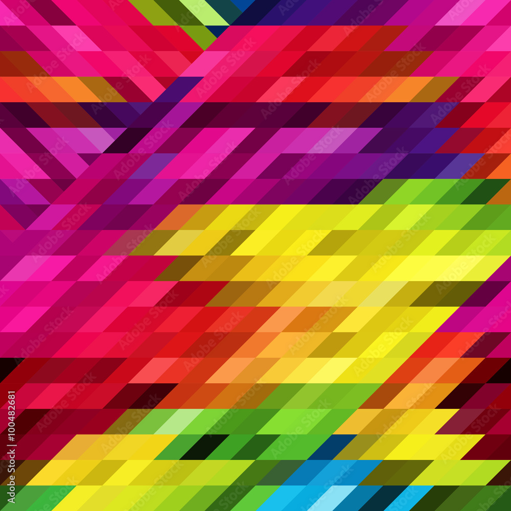 Abstract colorful geometric background. Vector illustration. Eps 10