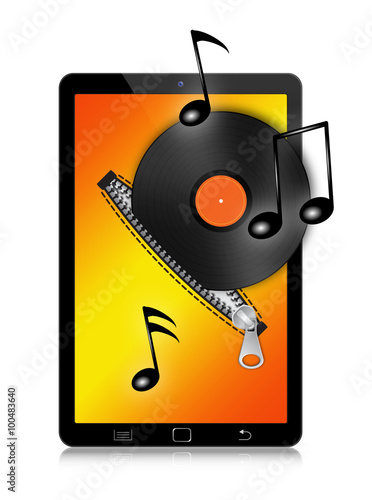 Musica in tablet