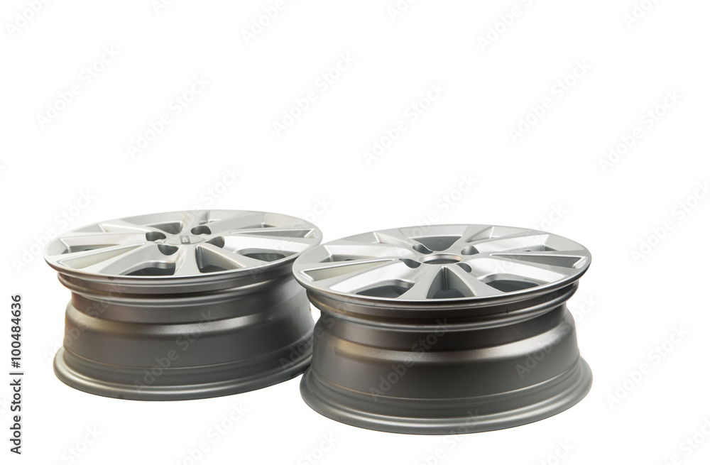 car wheels isolated