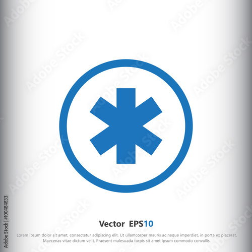 Medical symbol of the Emerg...