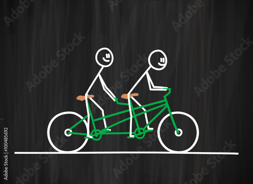 tafel mk tandem fahren I