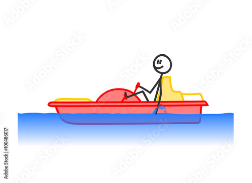 sm tretboot fahren I