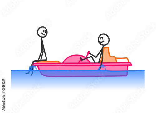 sm tretboot fahren III