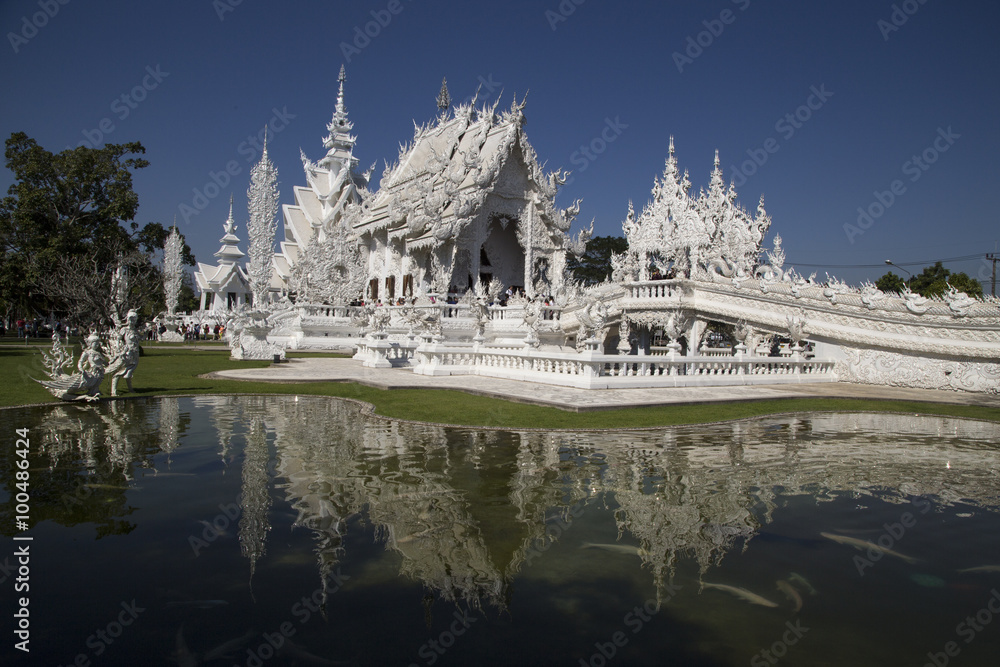Wat Rong Khun or White temple