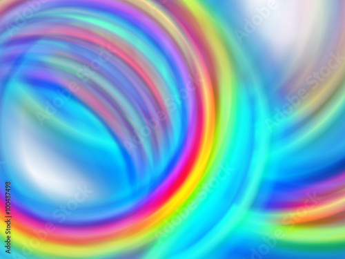 vector blurred circles