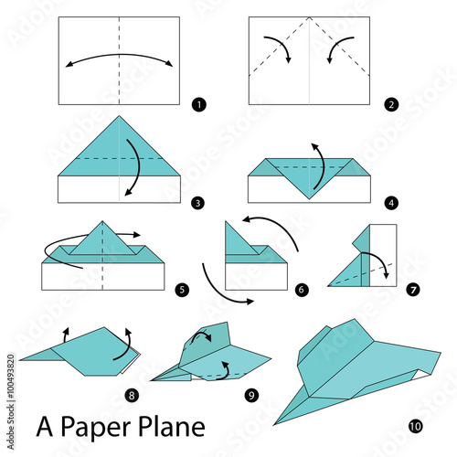 step by step instructions how to make origami A Cat.