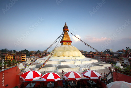 Boudhanath Stupa  Kathmandu Nepal