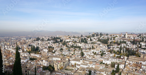 Albayzin bird eye view
