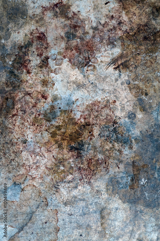 Blood on concrete surface Blood on concrete surface