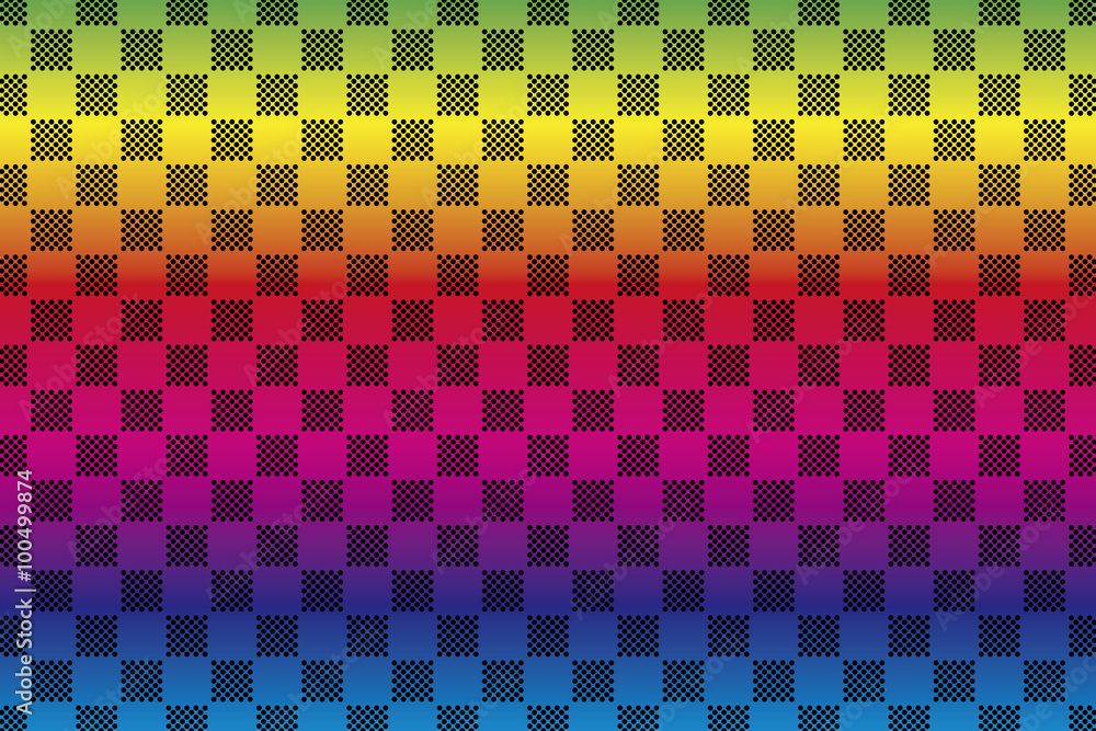 Background Wallpaper Vector Illustration Design Free Free Size Charge Free Colorful Color Rainbow Show Business Entertainment Party Image 背景壁紙素材 チェック柄 チェック模様 格子柄 格子模様 交差 タイル バックグラウンド 下地 素材 Stock Vector